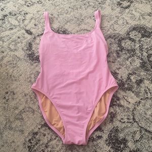 J. Crew scoop back one-piece swimsuit
